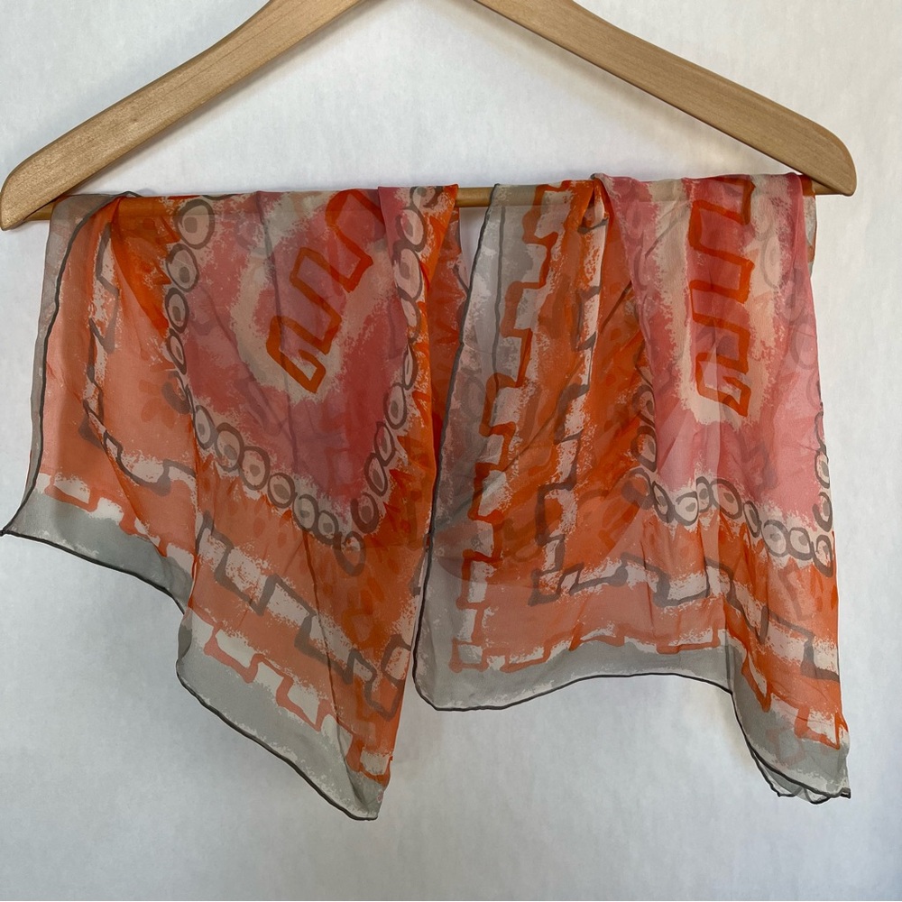 Vintage Vera Brand Sheer Ladybug Scarf